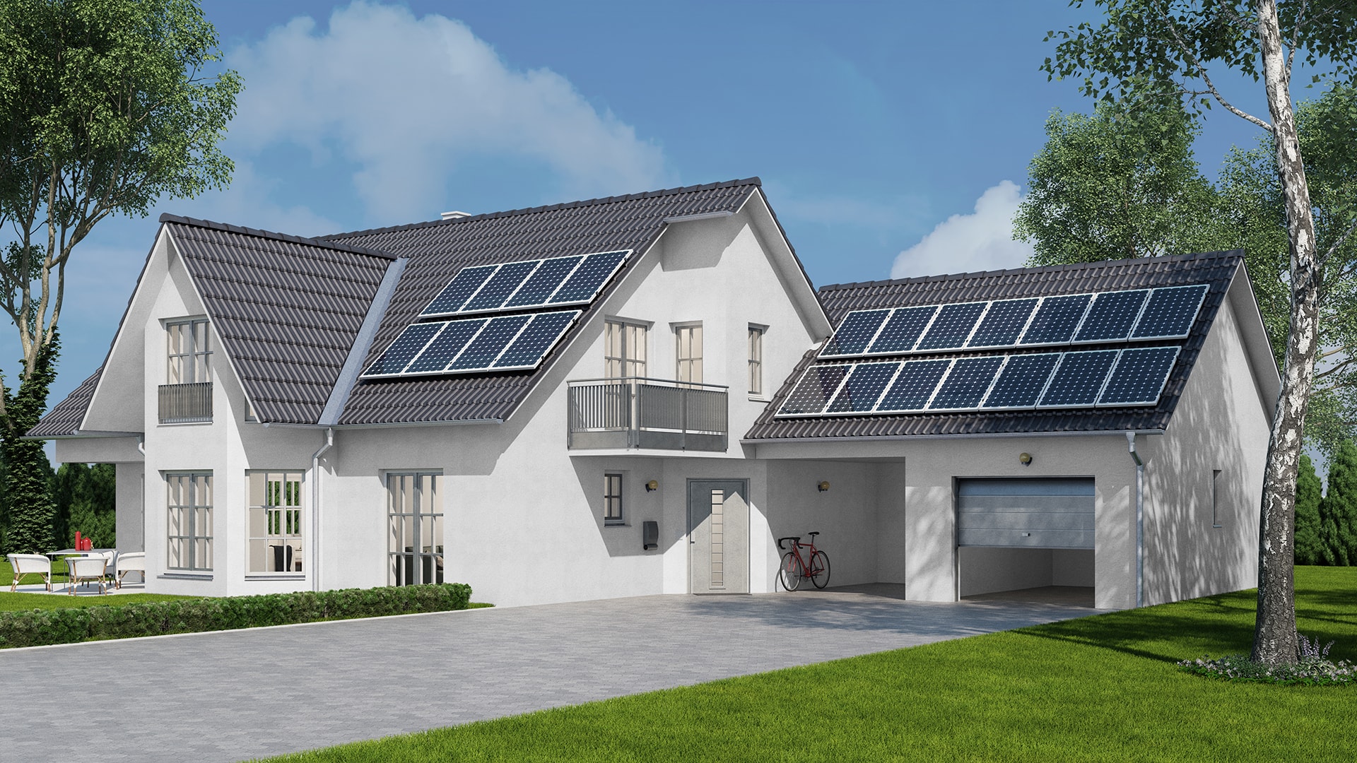 Residential solar rooftop